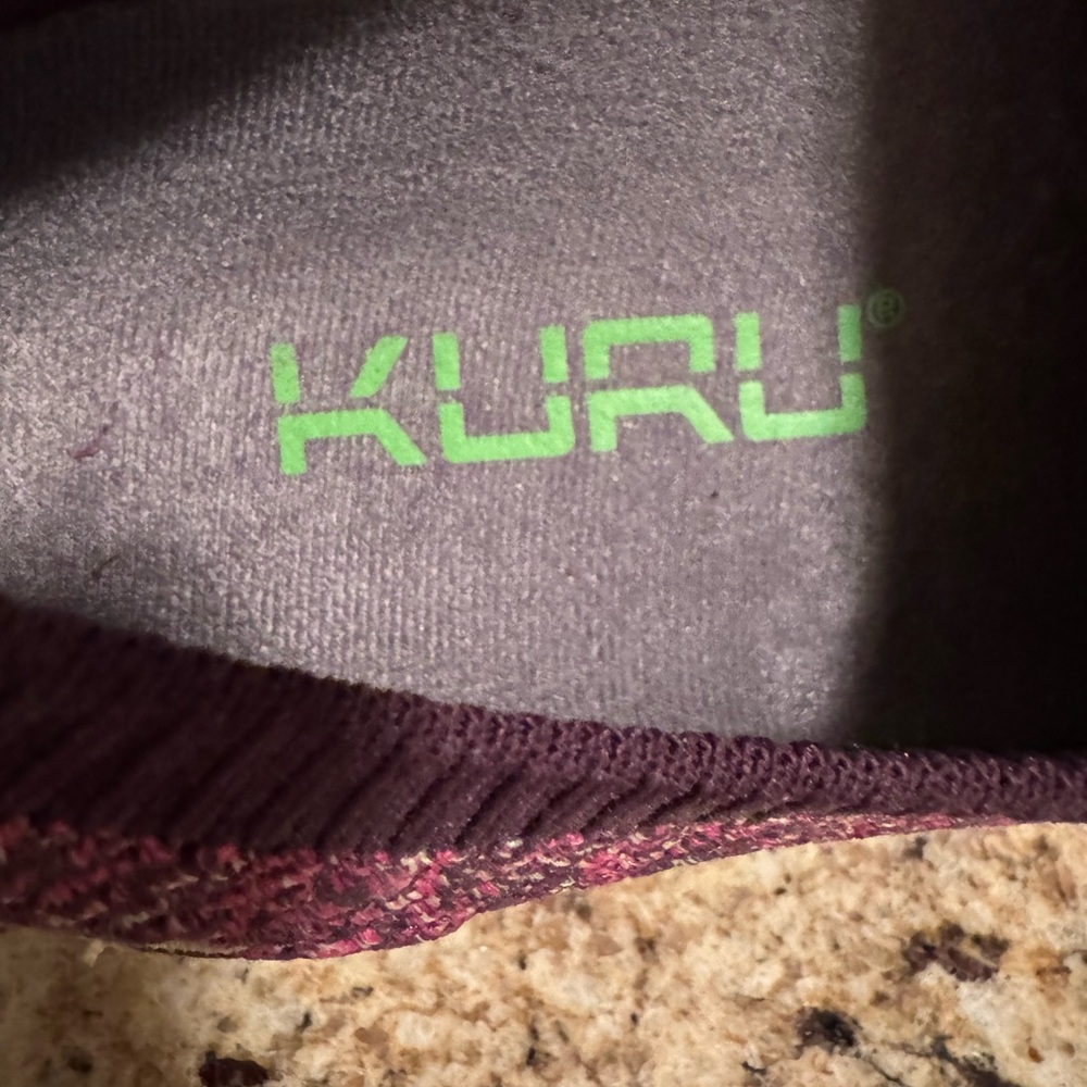 KURU Purple and Pink Knit Footwear10 1/2 - Picture 3 of 5